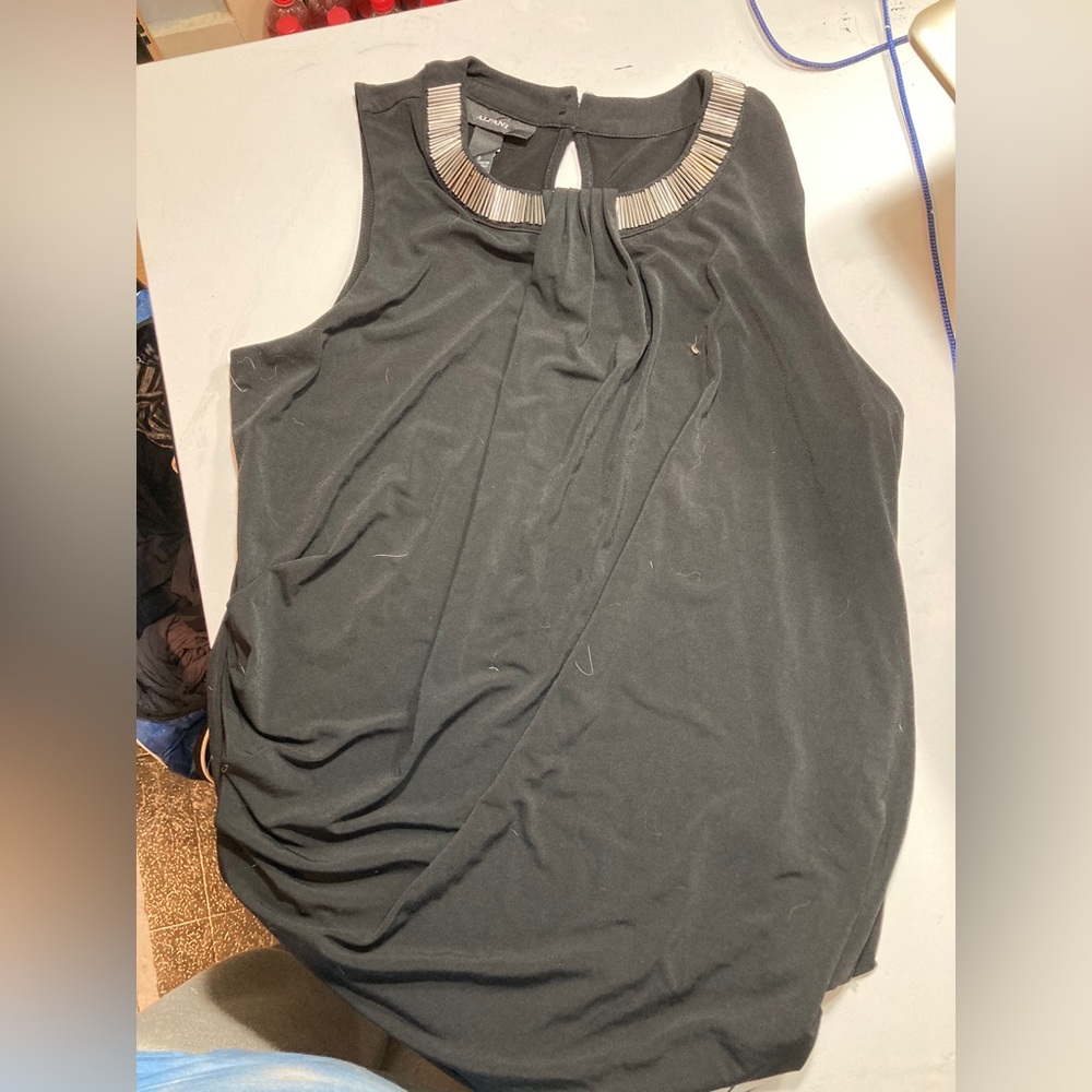 Alfani Black Fashion Top